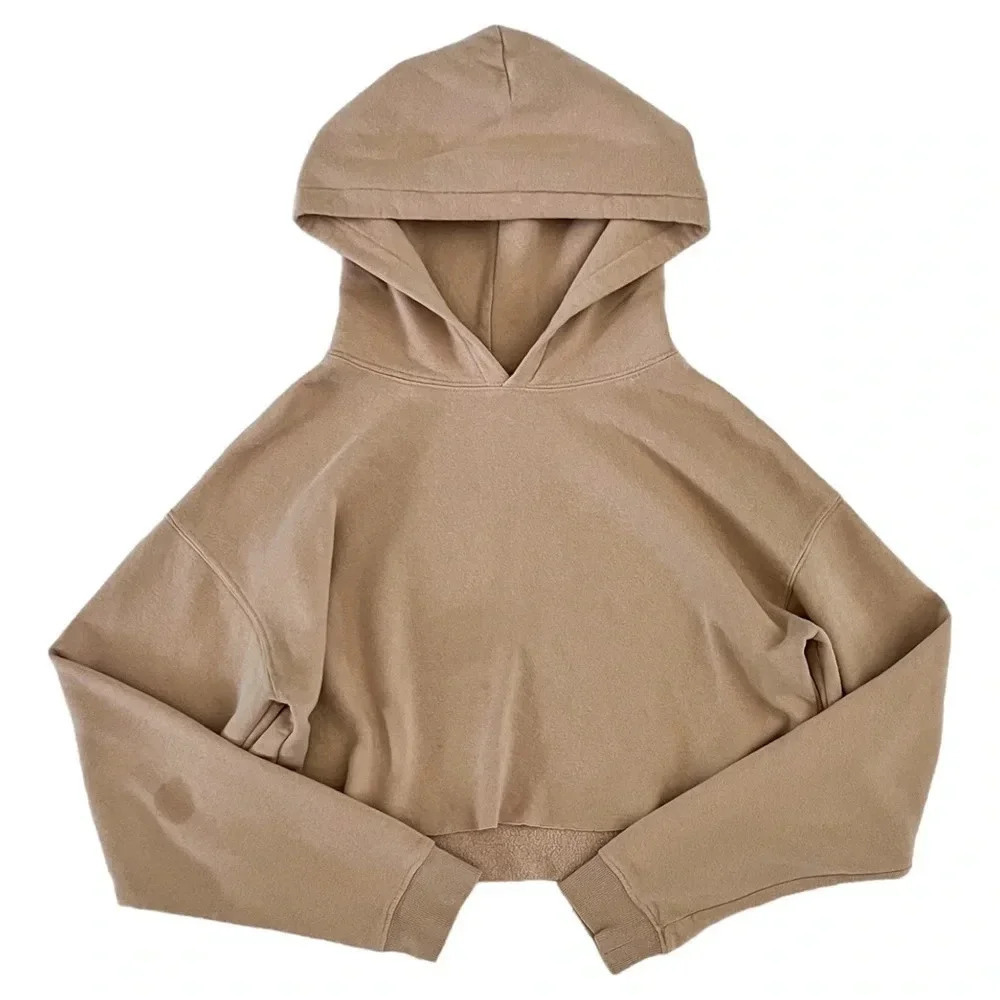 Urban Outfitters - Out From Under Oversized Cropped Hoodie Pullover